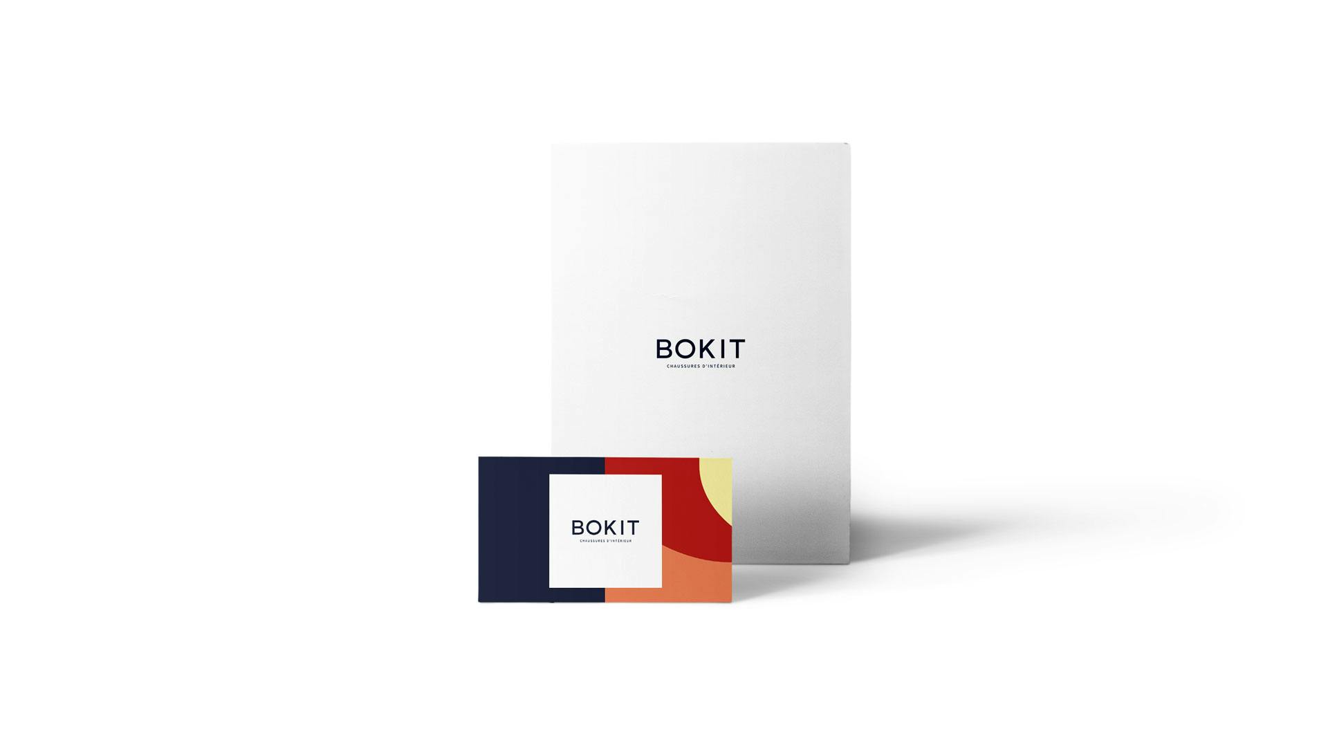 Les cartes de visites colorées Bokit